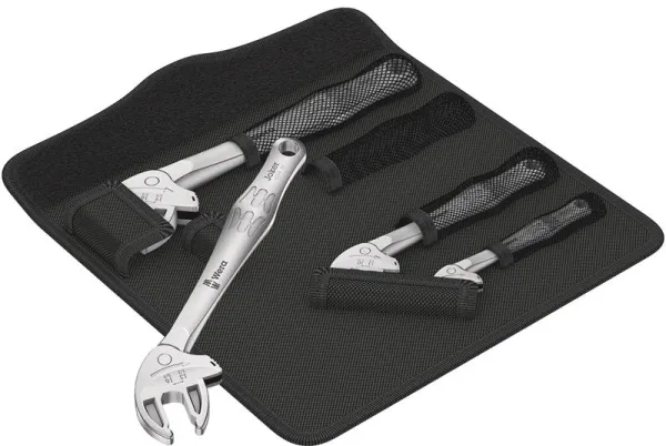 Wera fastnøkler 6004 Joker 4 Set 1 selvjusterende