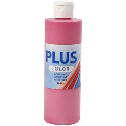 Plus Color Hobbymaling, Fuksia, 250 ml/1 flaske