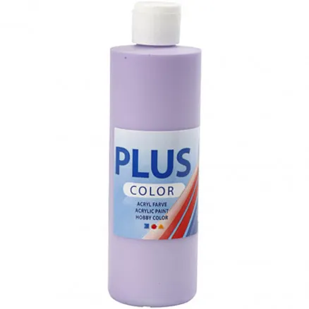 Plus Color Hobby Paint, Fiolett, 250 ml/1 flaske