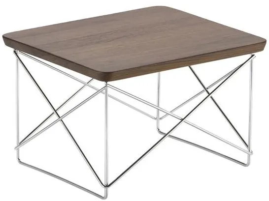 Vitra Occasional LTR Nattbord Valnøtt/Krom